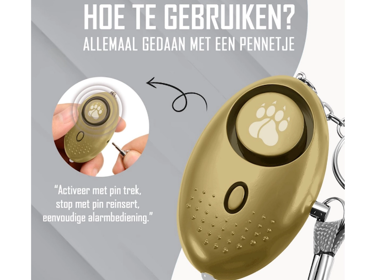 Alarm van Necessitas met geluid